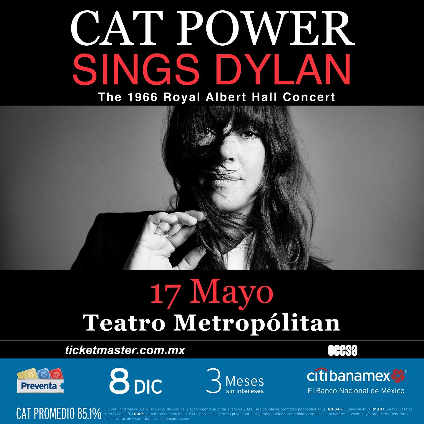 Cat Power en Teatro Metropolitan 2024