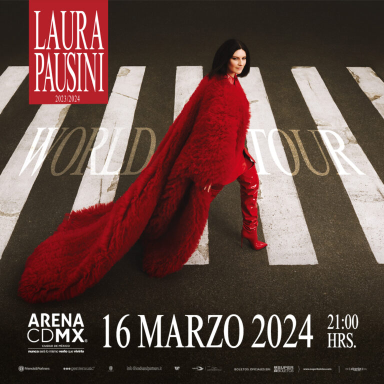  Conciertos en Mexico - Laura Pausini en Arena CDMX 2024 Motiv 